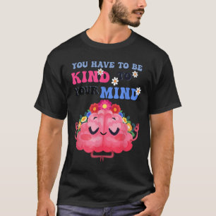 Camiseta Conciencia Amarilla Sobre La Salud Mental Que Tien