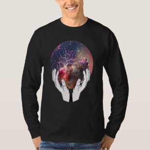 Camiseta Conciencia Amor Coherencia del Corazón y Cerebro M