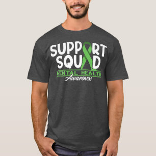 Camiseta Conciencia Apoyo Depresión Escuadrón I y Mental He