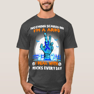 Camiseta Conciencia ARDS Nada me asusta Feliz Halloween D