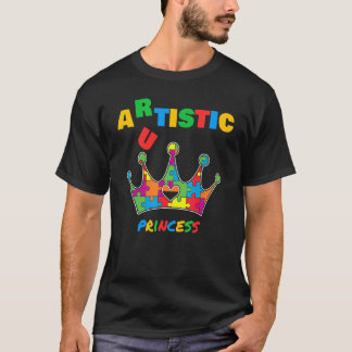 Camiseta Conciencia Artística Autismo Autista Niños G