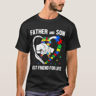 Camiseta Conciencia autista Padre E Hijo Mejor Amigo Para