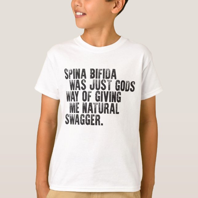 Camiseta Conciencia bífida de Spina (Anverso)