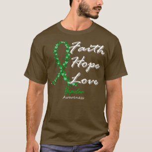 Camiseta Conciencia Bipolar Fe Esperanza Amor En Esta Famil