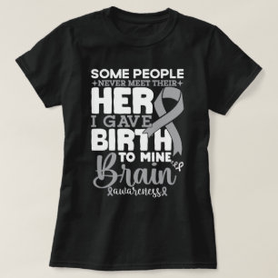 Camiseta Conciencia cerebral Algunas personas nunca conocen
