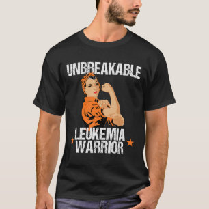 Camiseta Conciencia: Cinta Naranja guerrera inquebrantable