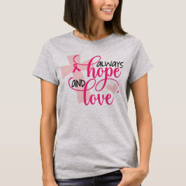 Camiseta Conciencia cristiana del cáncer de pecho con