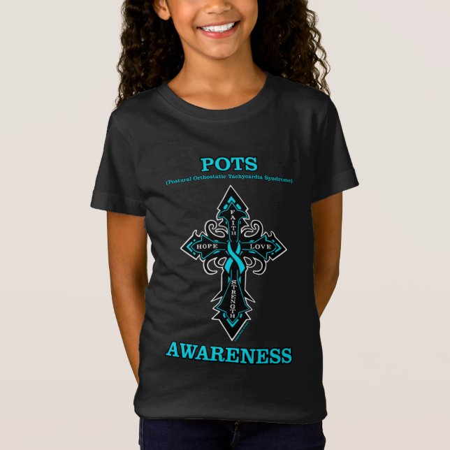 Camiseta Conciencia cruzada...POTS (Anverso)