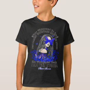 Camiseta Conciencia de Alopecia soy el chica de la tormenta