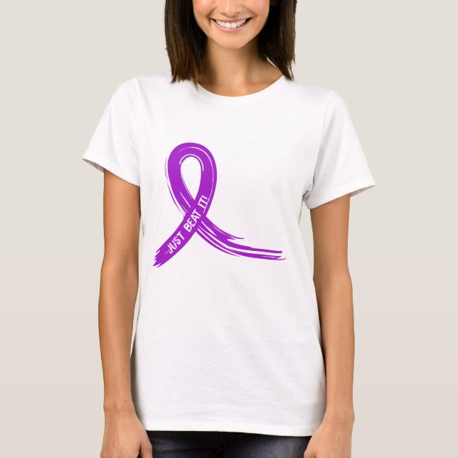 Camiseta Conciencia de Alzheimer, acaba de vencerla regalo  (Anverso)