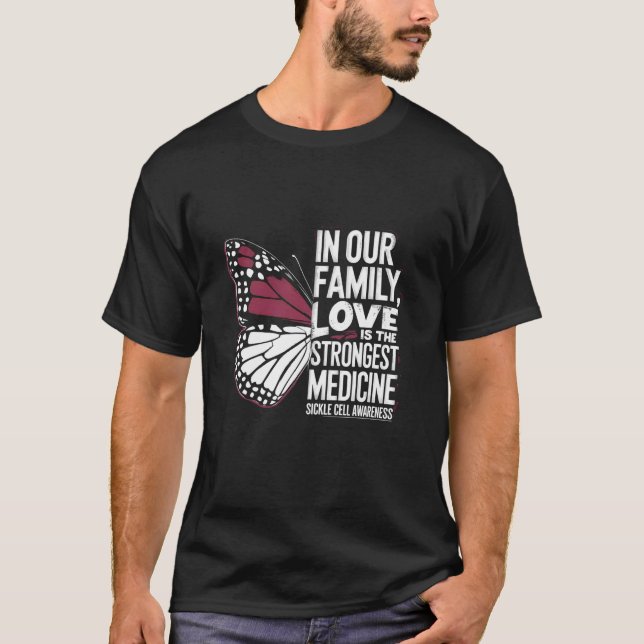 Camiseta Conciencia de Anemia de Células Falciformes El Amo (Anverso)