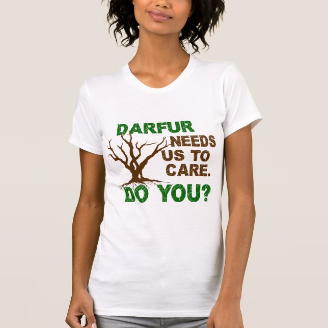 Camiseta Conciencia de Darfur (Anverso)