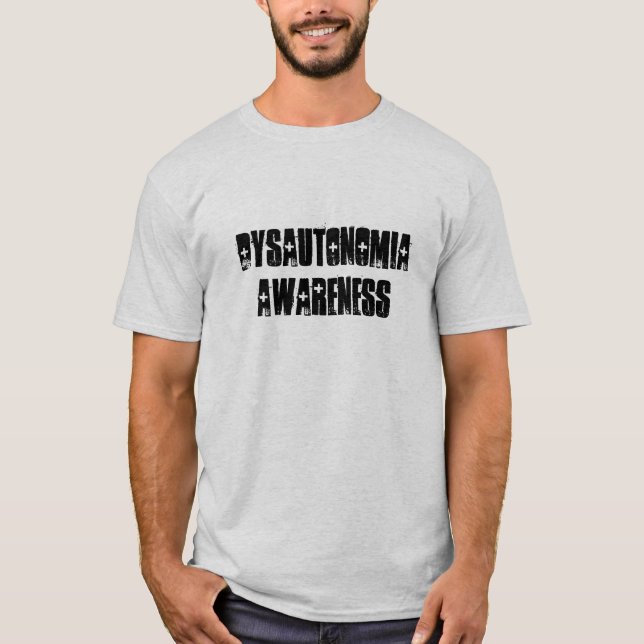 Camiseta Conciencia de Dysautonomia (Anverso)