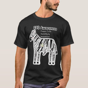 Camiseta Conciencia de EDS "Prepare Tu-bie dazzzebra" con