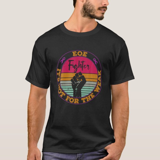 Camiseta Conciencia de Eoe | Luchador retro (Anverso)