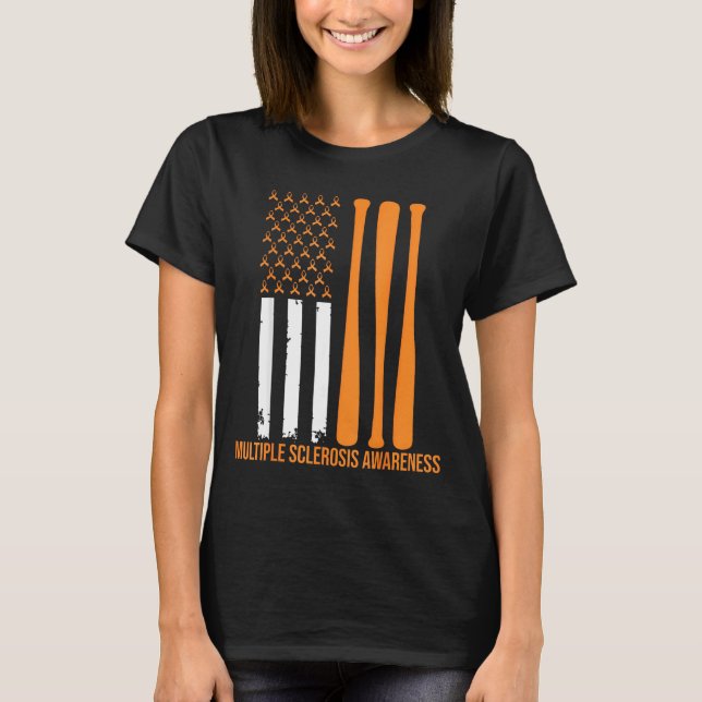 Camiseta Conciencia de Esclerosis Múltiple en Deportes de B (Anverso)
