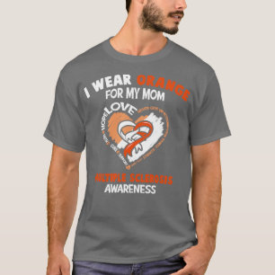 Camiseta Conciencia De Esclerosis Múltiple Que Uso Naranja