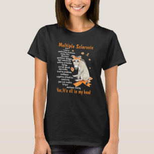 Camiseta Conciencia De Esclerosis Múltiple Sí Todo Está En
