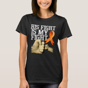 Camiseta Conciencia de Esclerosis Múltiple Su lucha es mi l