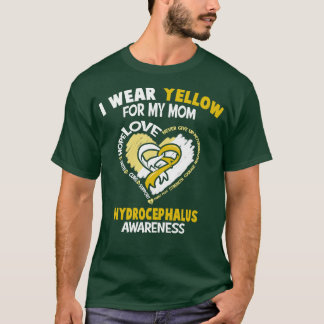 Camiseta Conciencia De Hydrocephalus Que Uso Amarillo Para 