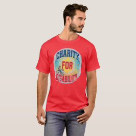 Camiseta Conciencia de la caridad para discapacitados