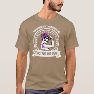 Camiseta Conciencia de la cinta morada del guerrero del App