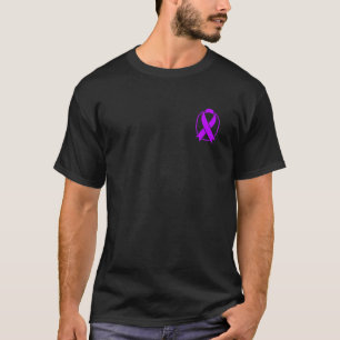 Camiseta Conciencia de la demencia de la cinta morada