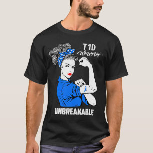Camiseta Conciencia de la Diabetes Tipo 1 Regalo de Diabete