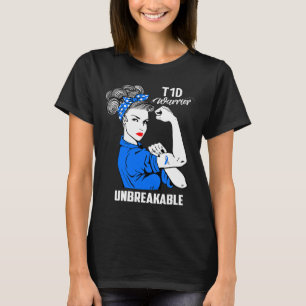 Camiseta Conciencia de la Diabetes Tipo 1 Regalo de Diabete