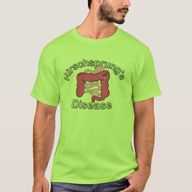 Camiseta Conciencia de la enfermedad de Hirschsprung (Anverso)