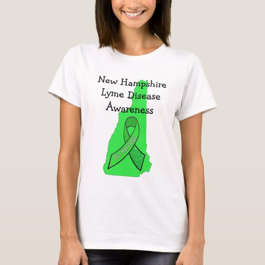 Camiseta Conciencia de la enfermedad de New Hampshire Lyme