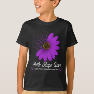Camiseta Conciencia de la enfermedad Fe Esperanza Amor Cint