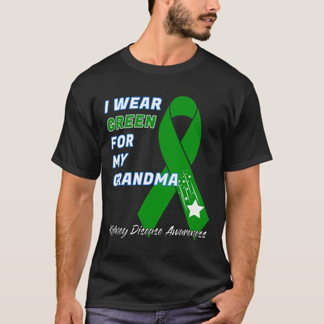Camiseta Conciencia de la enfermedad Transplante de diálisi (Anverso)