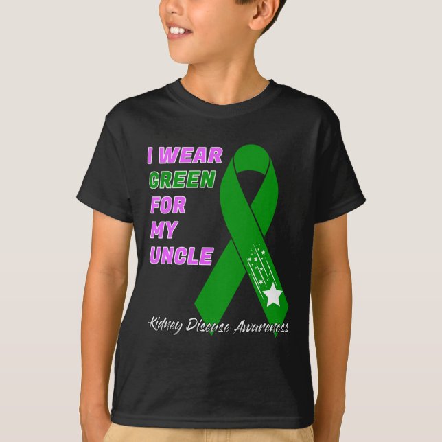 Camiseta Conciencia de la enfermedad Transplante de diálisi (Anverso)