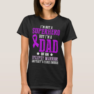 Camiseta Conciencia de la epilepsia Guerrero epiléptico Sup