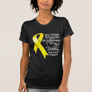 Camiseta Conciencia de la esperanza de la ayuda de la