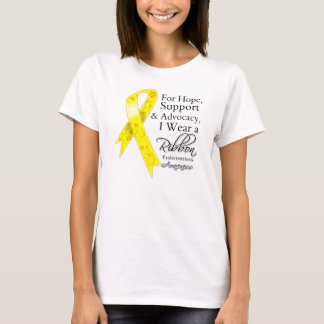Camiseta Conciencia de la esperanza de la ayuda de la
