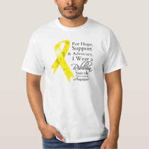 Camiseta Conciencia de la esperanza de la ayuda de la