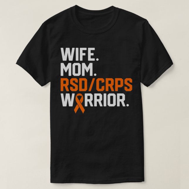 Camiseta Conciencia de la esposa mamá RSD RPS para guerrero (Diseño del anverso)