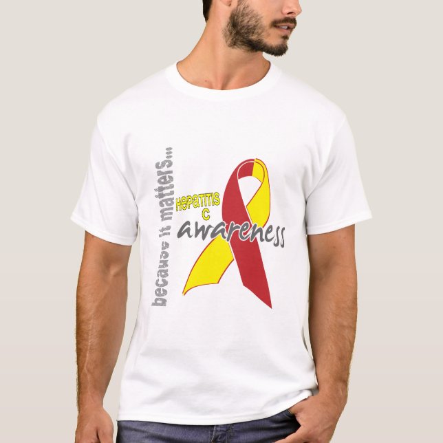 Camiseta Conciencia de la hepatitis C (Anverso)