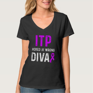 Camiseta Conciencia De La Itp Trombocitopenia Inmune Warrio