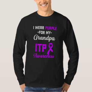 Camiseta Conciencia De La Itp Trombocitopenia Inmune Warrio