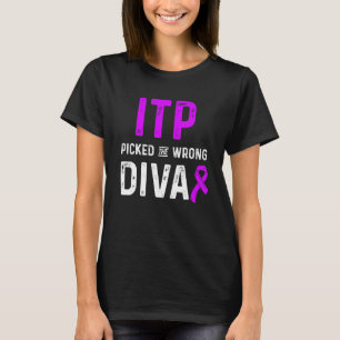 Camiseta Conciencia De La Itp Trombocitopenia Inmune Warrio