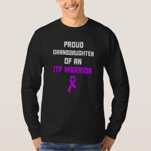 Camiseta Conciencia De La Itp Trombocitopenia Inmune Warrio