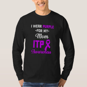 Camiseta Conciencia De La Itp Trombocitopenia Inmune Warrio