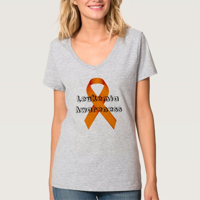Camiseta Conciencia de la leucemia (Anverso)