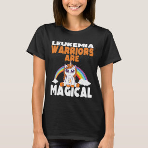 Camiseta Conciencia de la Leucemia Unicornio Mágico Lindo S