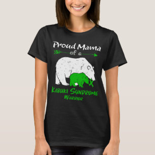 Camiseta Conciencia de la mama orgullosa del síndrome de Ka