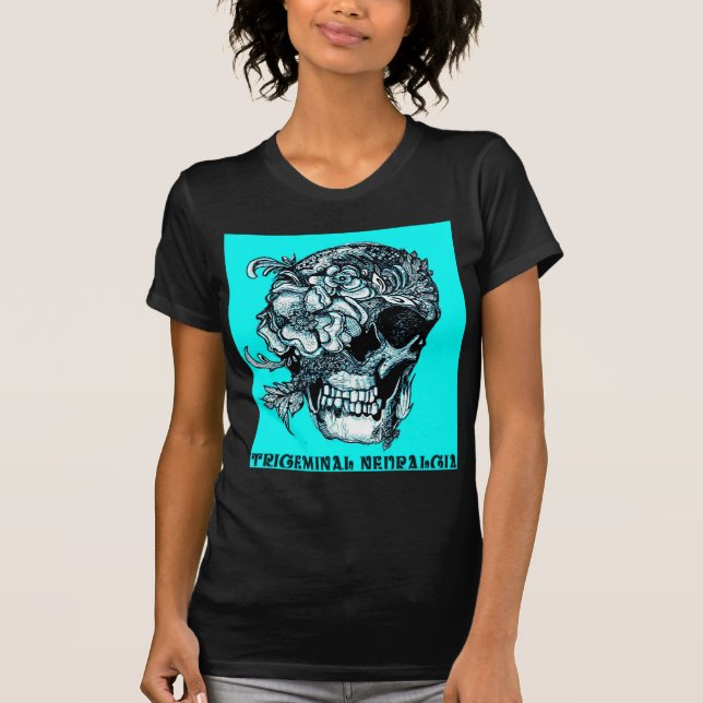 Camiseta Conciencia de la neuralgia de Trigeminal (Anverso)