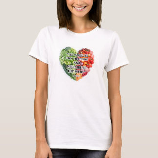 Camiseta Conciencia de la nutrición